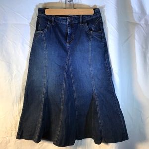 Cabo jean skirt Sz 8